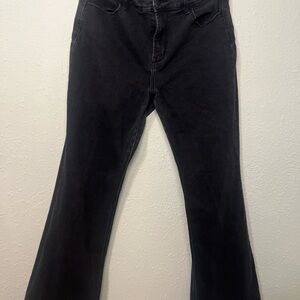 Old Navy Women's Black Flare Jeans